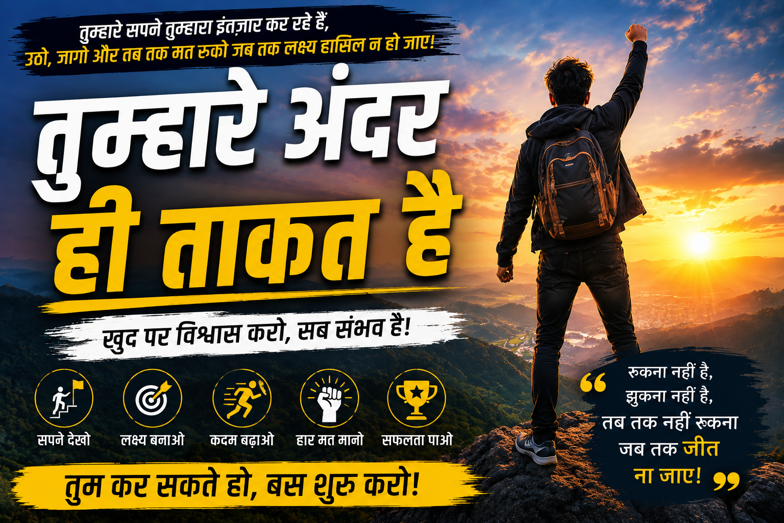 👉 tumhare andar hi takat hai motivational hindi blog youth success inspiration